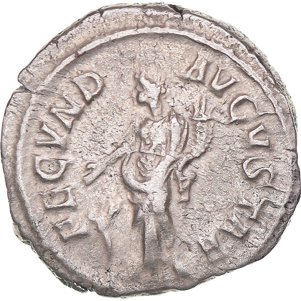 Moneda, Julia Mamaea, Denarius, 225-235, Rome, EBC+, Plata