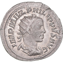 Coin, Philip II, Antoninianus, 247, Rome, MS(63), Billon, RIC:227