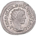Coin, Philip II, Antoninianus, 247, Rome, MS(63), Billon, RIC:227