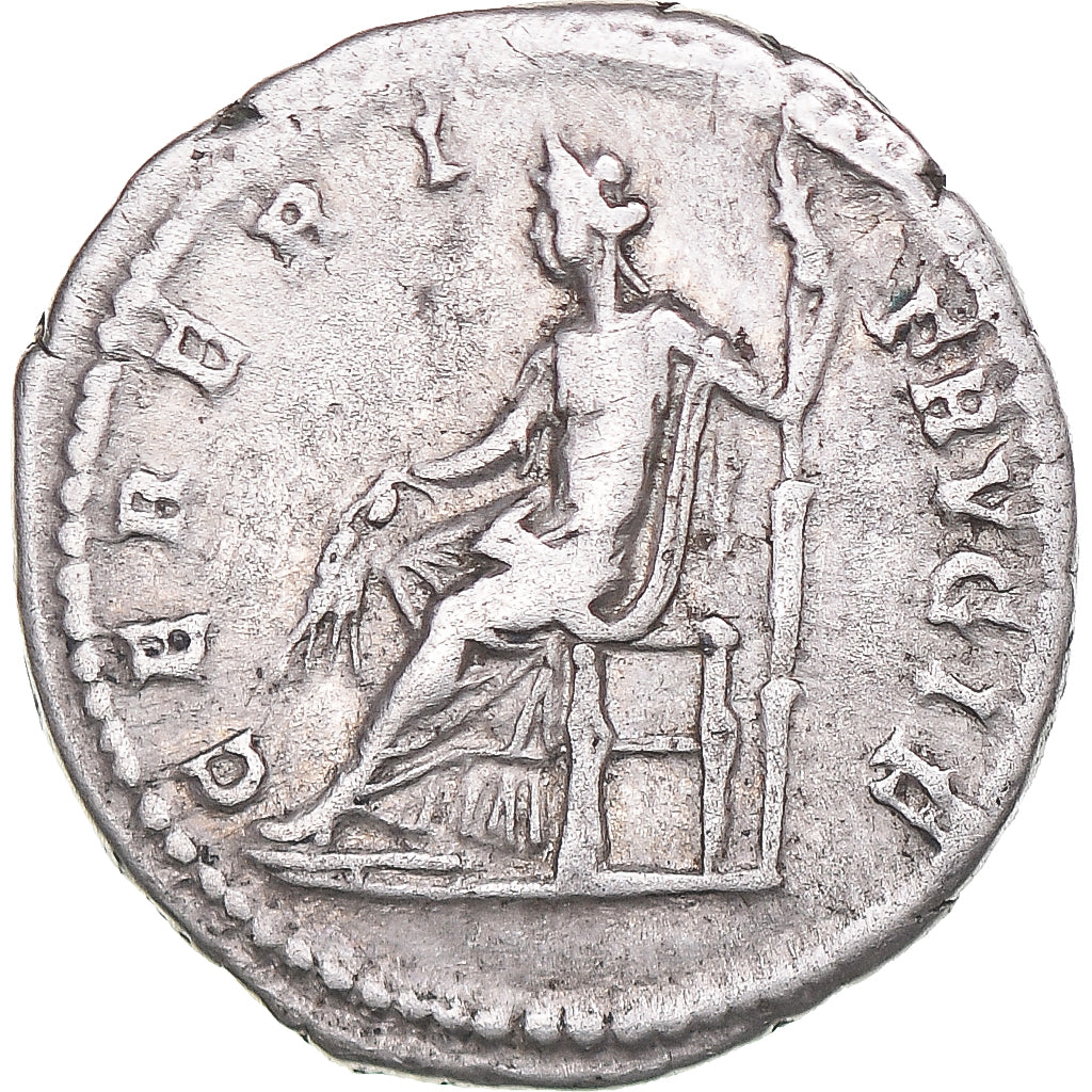 Coin, Julia Domna, Denarius, 196-211, Rome, AU(55-58), Silver, RIC:546