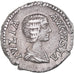 Coin, Julia Domna, Denarius, 196-211, Rome, AU(55-58), Silver, RIC:572