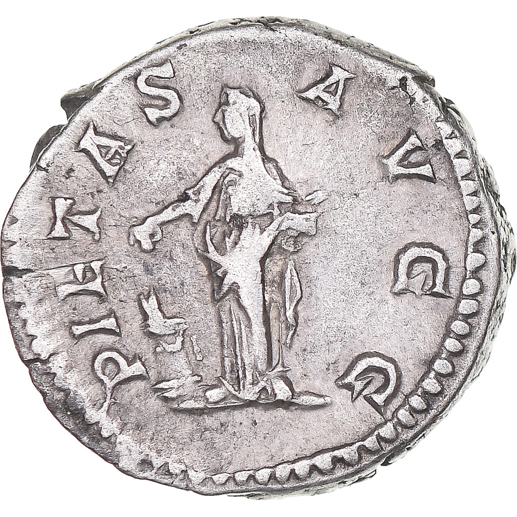 Coin, Julia Domna, Denarius, 196-211, Rome, AU(55-58), Silver, RIC:572