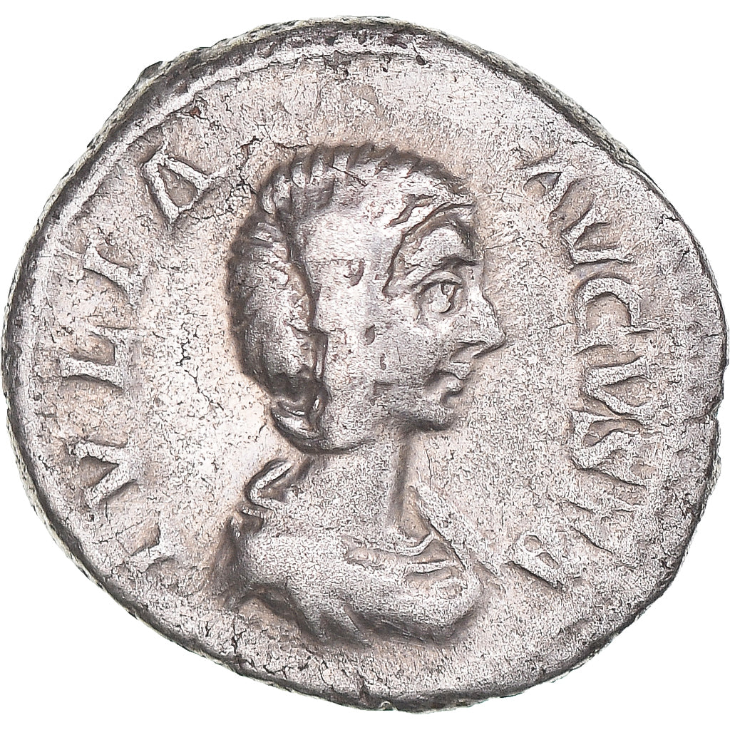 Coin, Julia Domna, Denarius, 196-211, Rome, VF(20-25), Silver, RIC:554