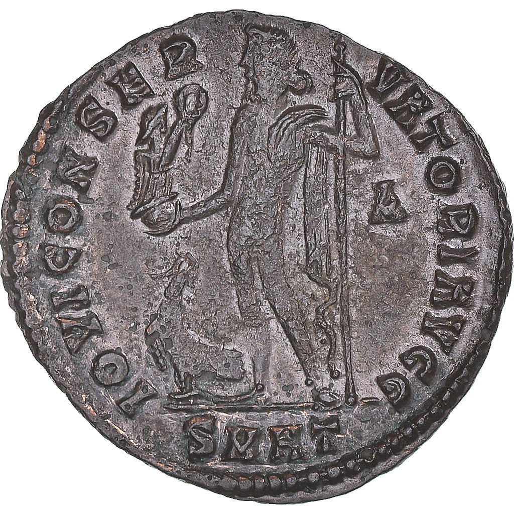 Coin, Maximinus II, Fraction Æ, 305-310, Heraclea, Very rare, MS(60-62), Copper