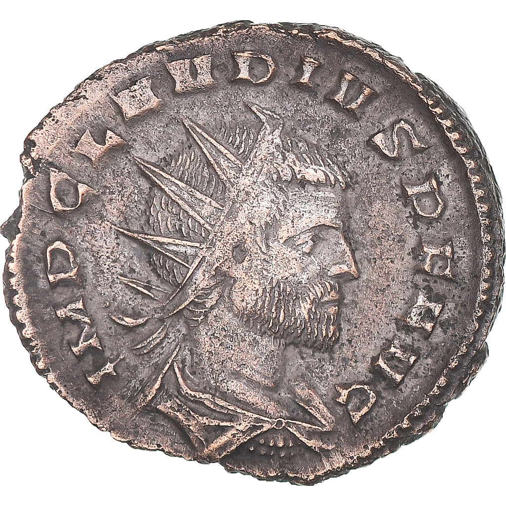 Moneda, Claudius II (Gothicus), Antoninianus, 268-270, Mediolanum, SC, Vellón