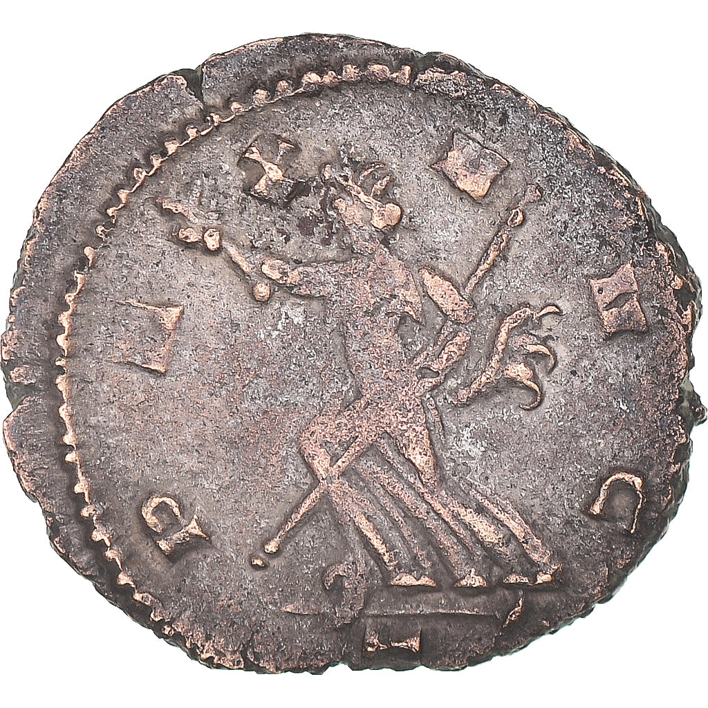 Moneda, Claudius II (Gothicus), Antoninianus, 268-270, Mediolanum, SC, Vellón