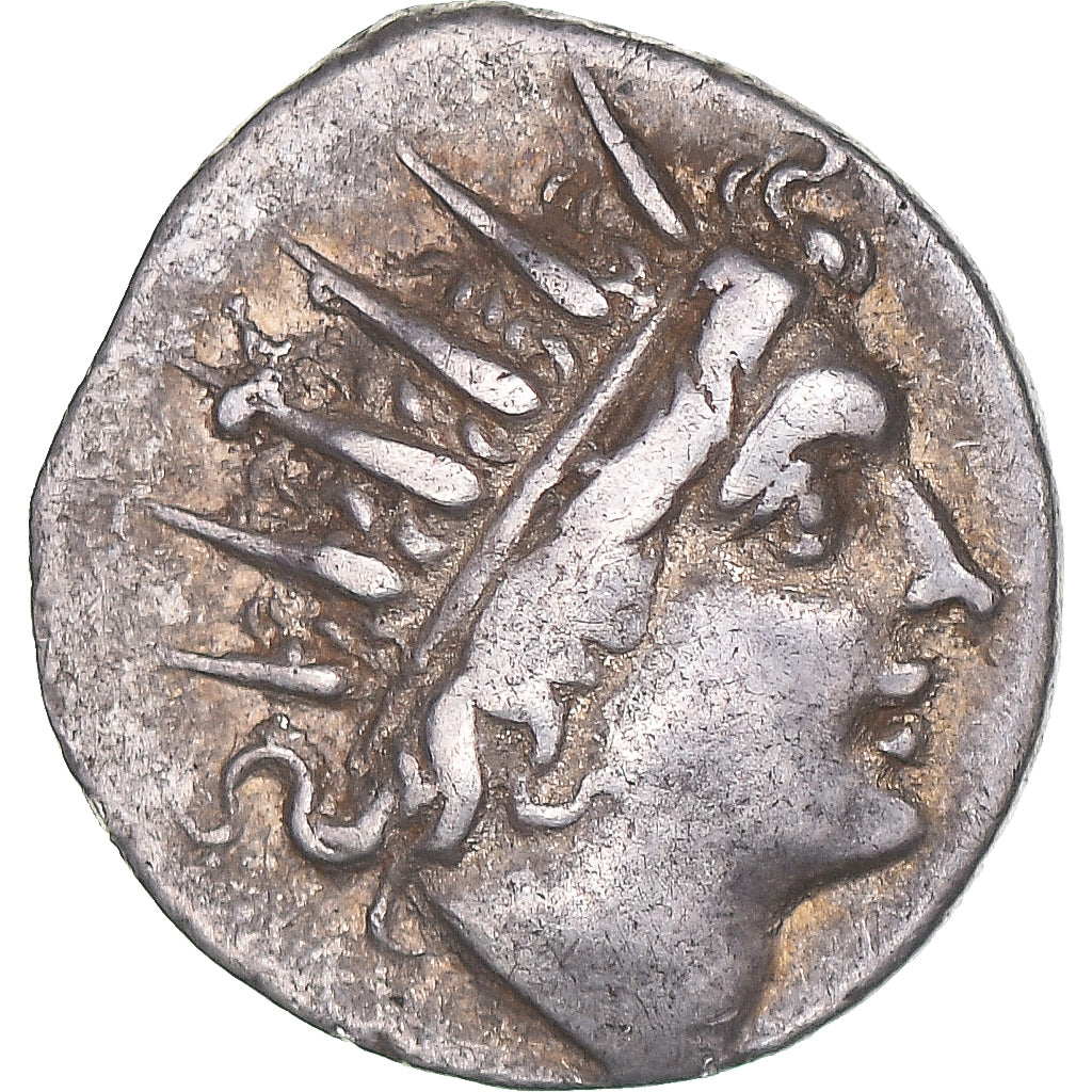 Coin, Helios, Drachm, ca. 88-84 BC, Rhodes, EF(40-45), Silver