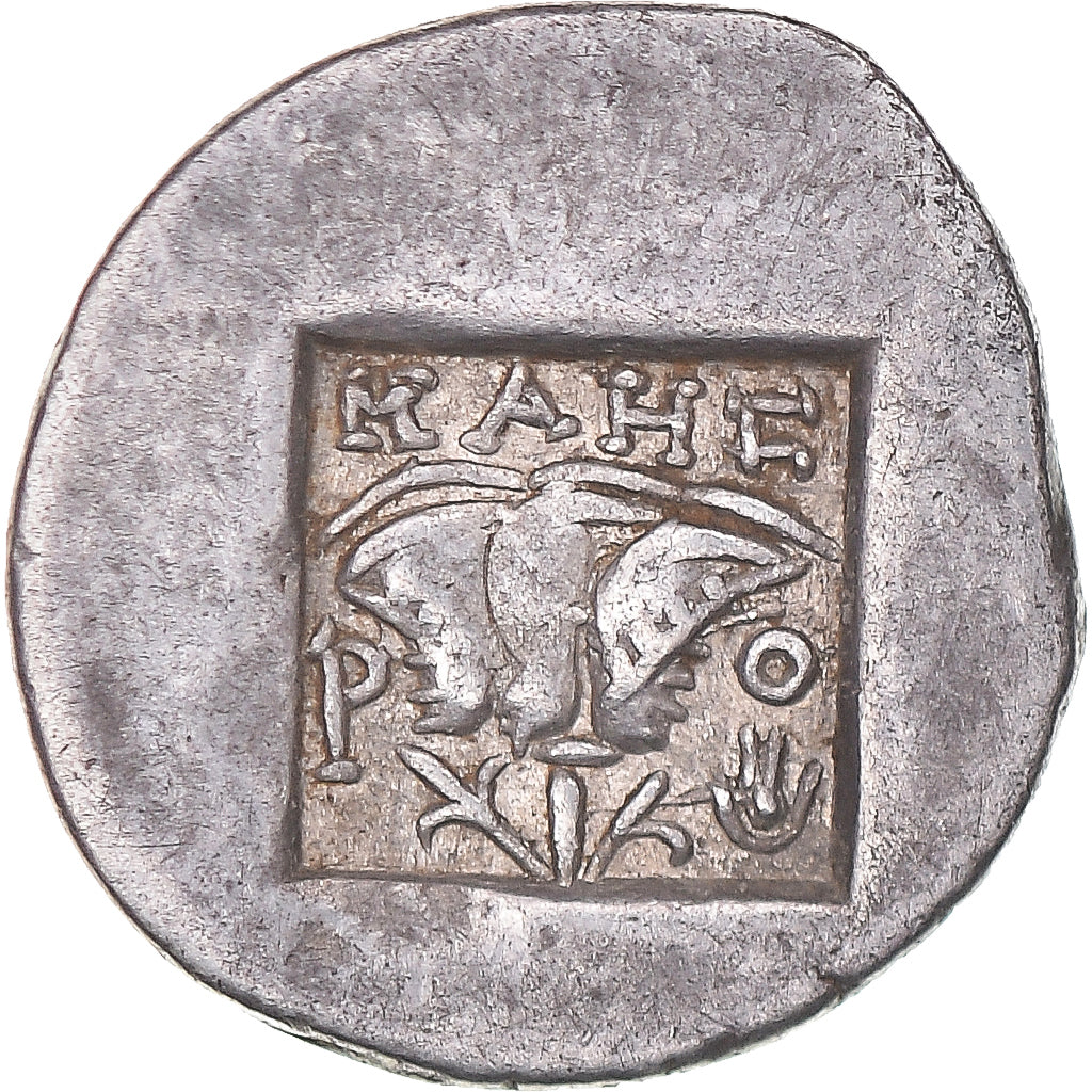 Coin, Helios, Drachm, ca. 88-84 BC, Rhodes, EF(40-45), Silver