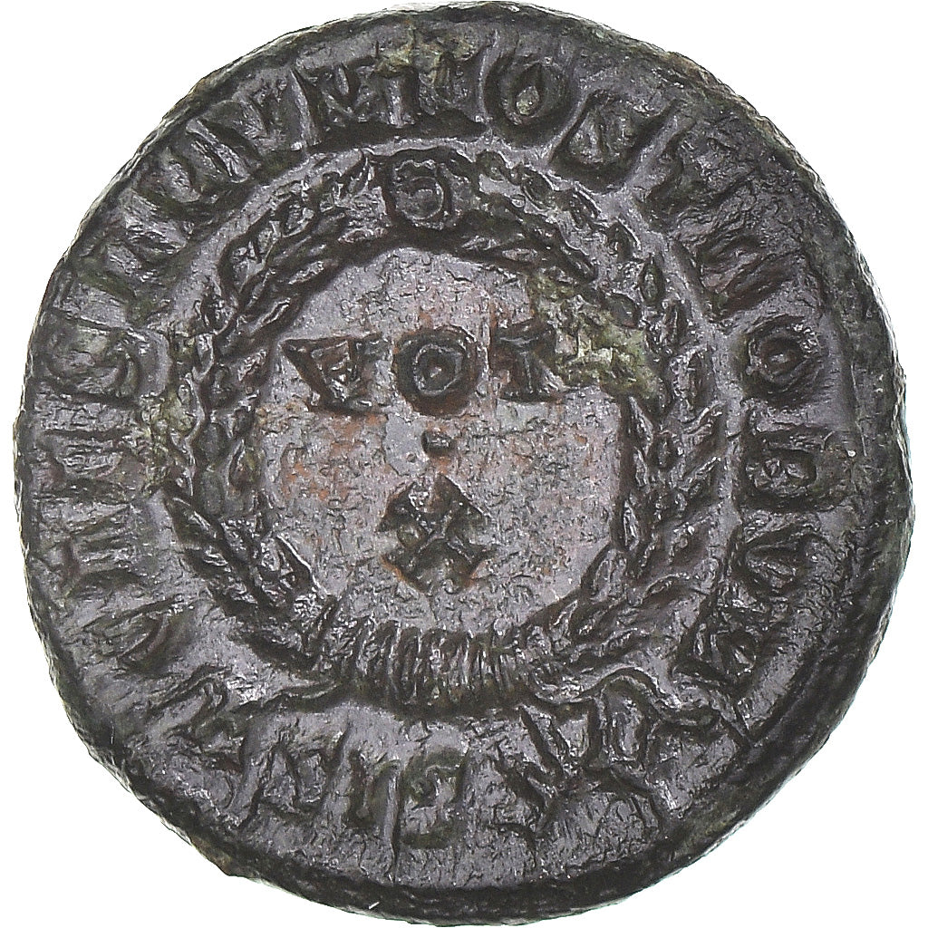 Moneda, Crispus, Nummus, 321-324, Siscia, SC+, Bronce, RIC:181