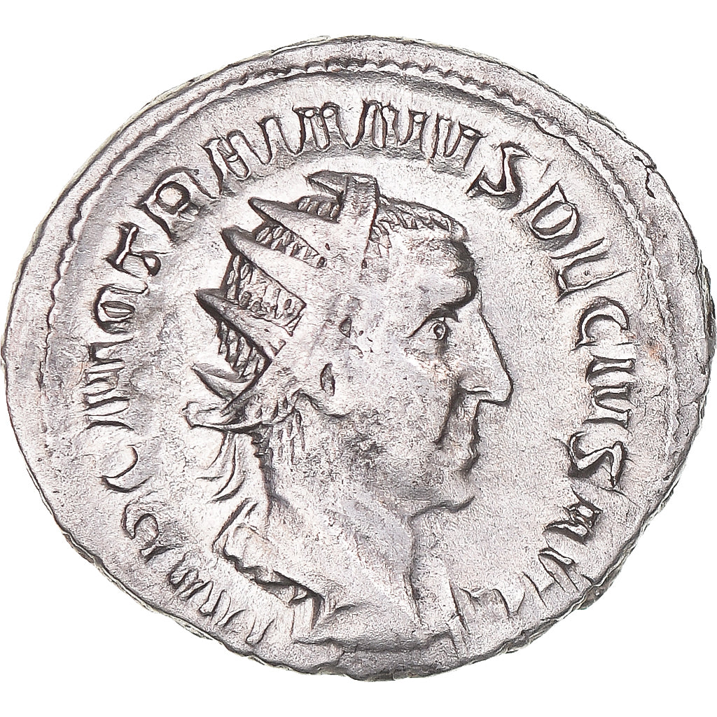 Coin, Trajan Decius, Antoninianus, 249-251, Rome, EF(40-45), Billon, Cohen:111