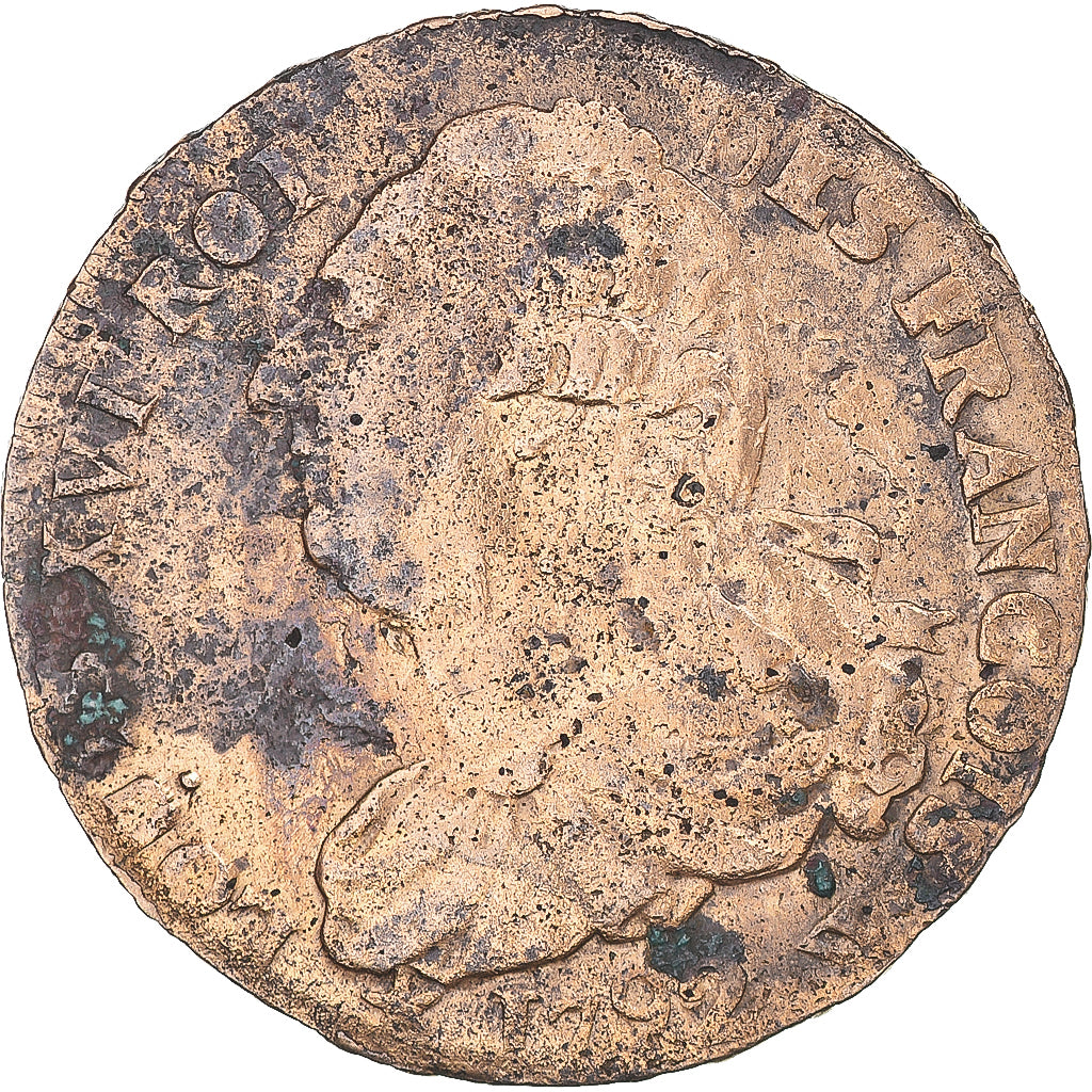 Coin, France, Louis XVI, 2 sols françois, 2 Sols, 1792 / AN 4, Lille