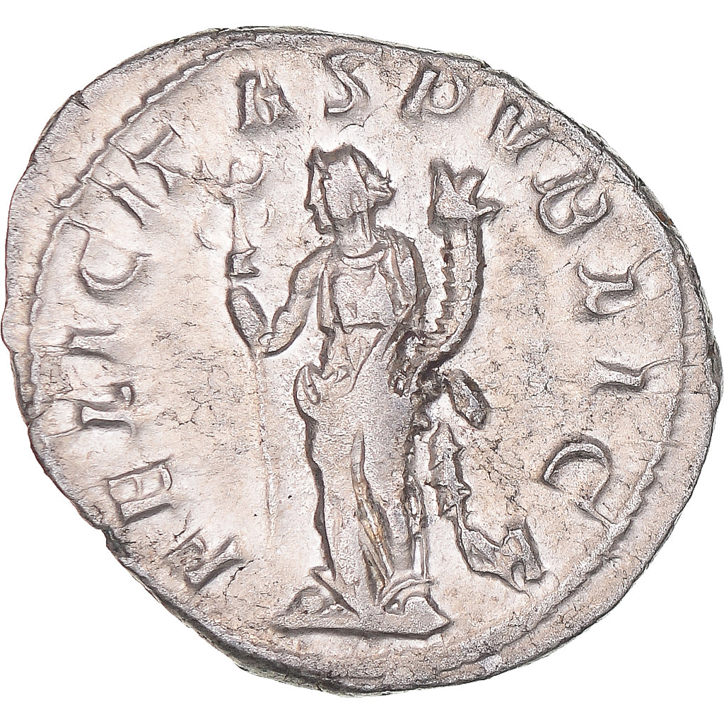 Münze, Trebonianus Gallus, Antoninianus, 251-253, Rome, SS+, Billon, Cohen:41