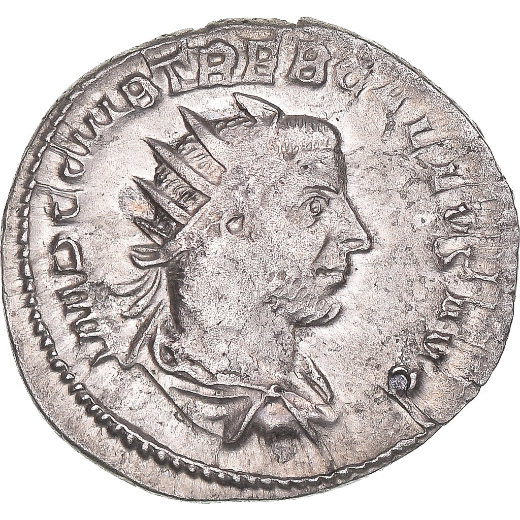 Moneta, Trebonianus Gallus, Antoninianus, 251-253, Rome, AU(50-53), Bilon