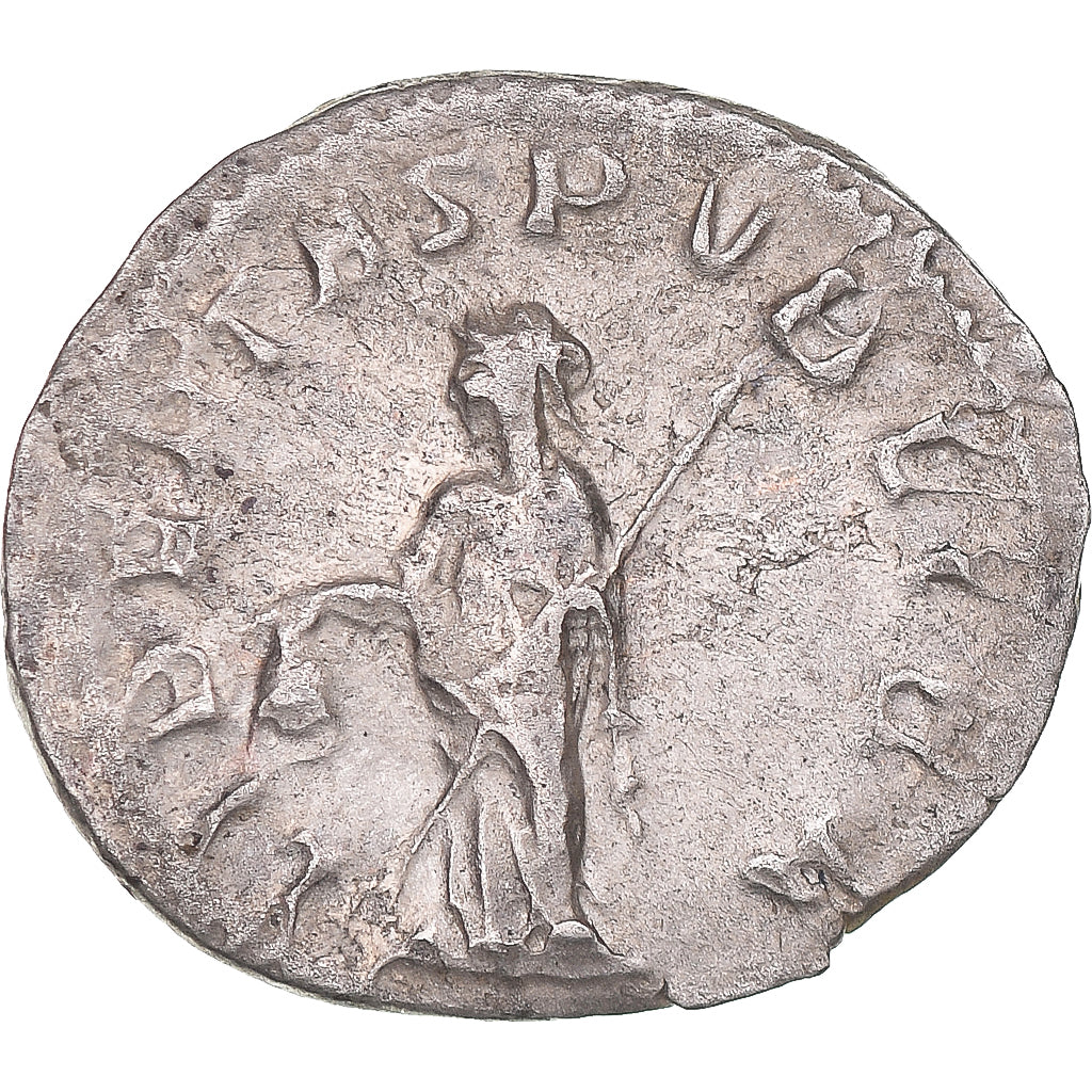 Coin, Trebonianus Gallus, Antoninianus, 251-253, Rome, AU(50-53), Billon