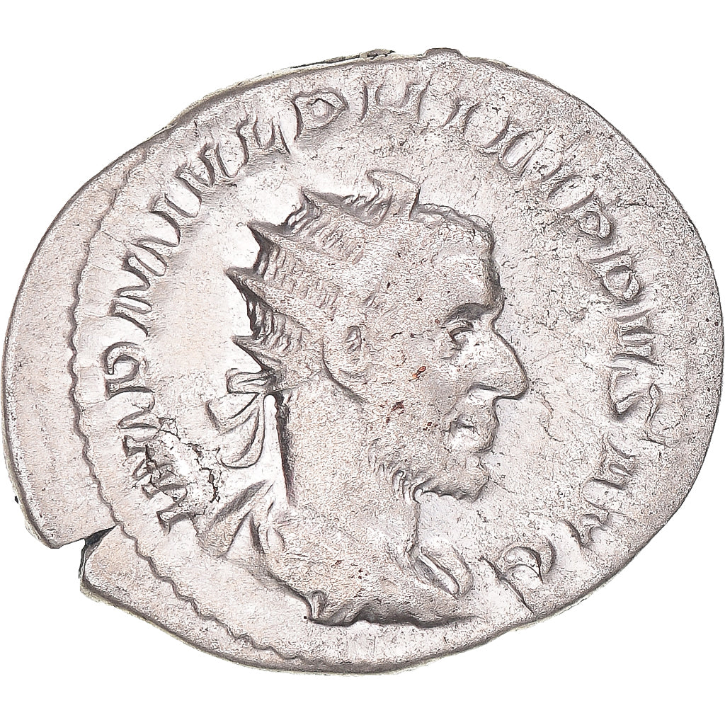 Münze, Philip I, Antoninianus, 244-249, Rome, SS, Billon