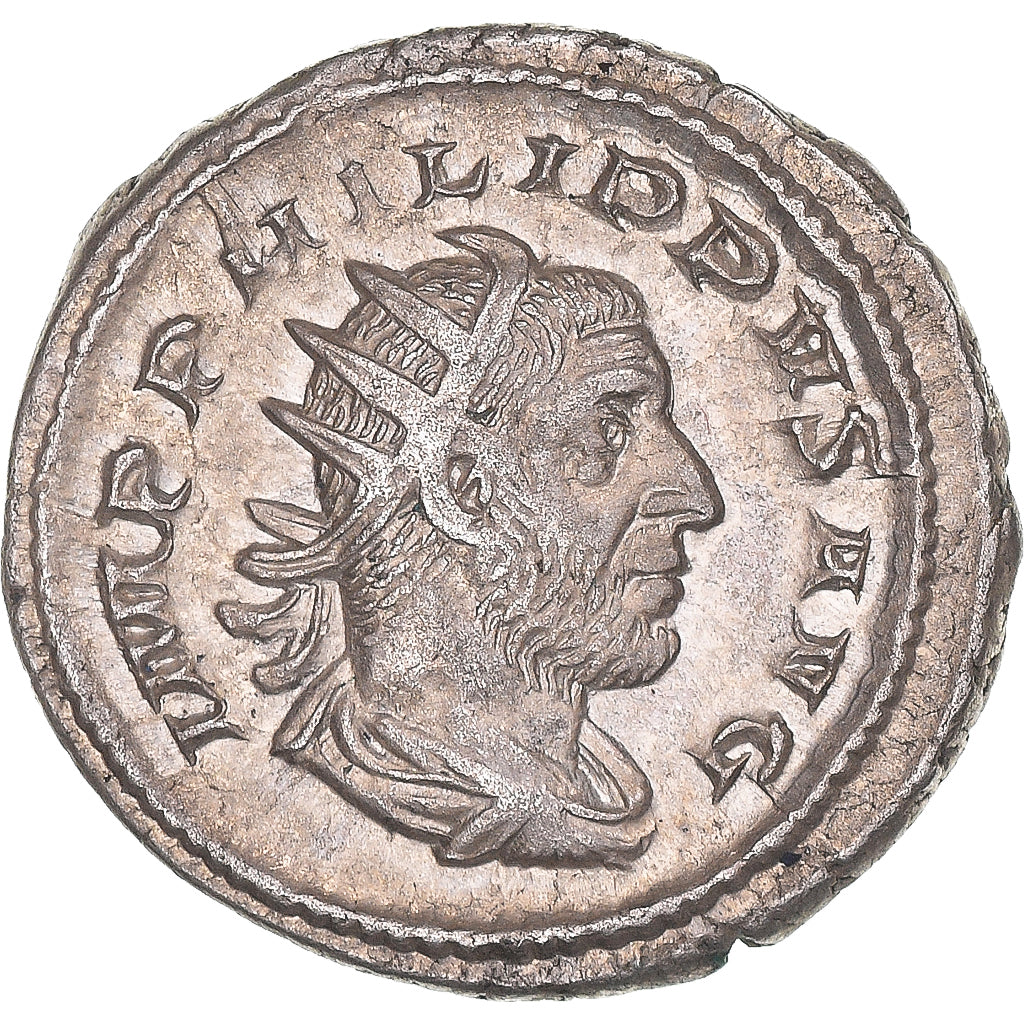Moneda, Philip I, Antoninianus, 244-249, Rome, EBC+, Vellón, Cohen:189
