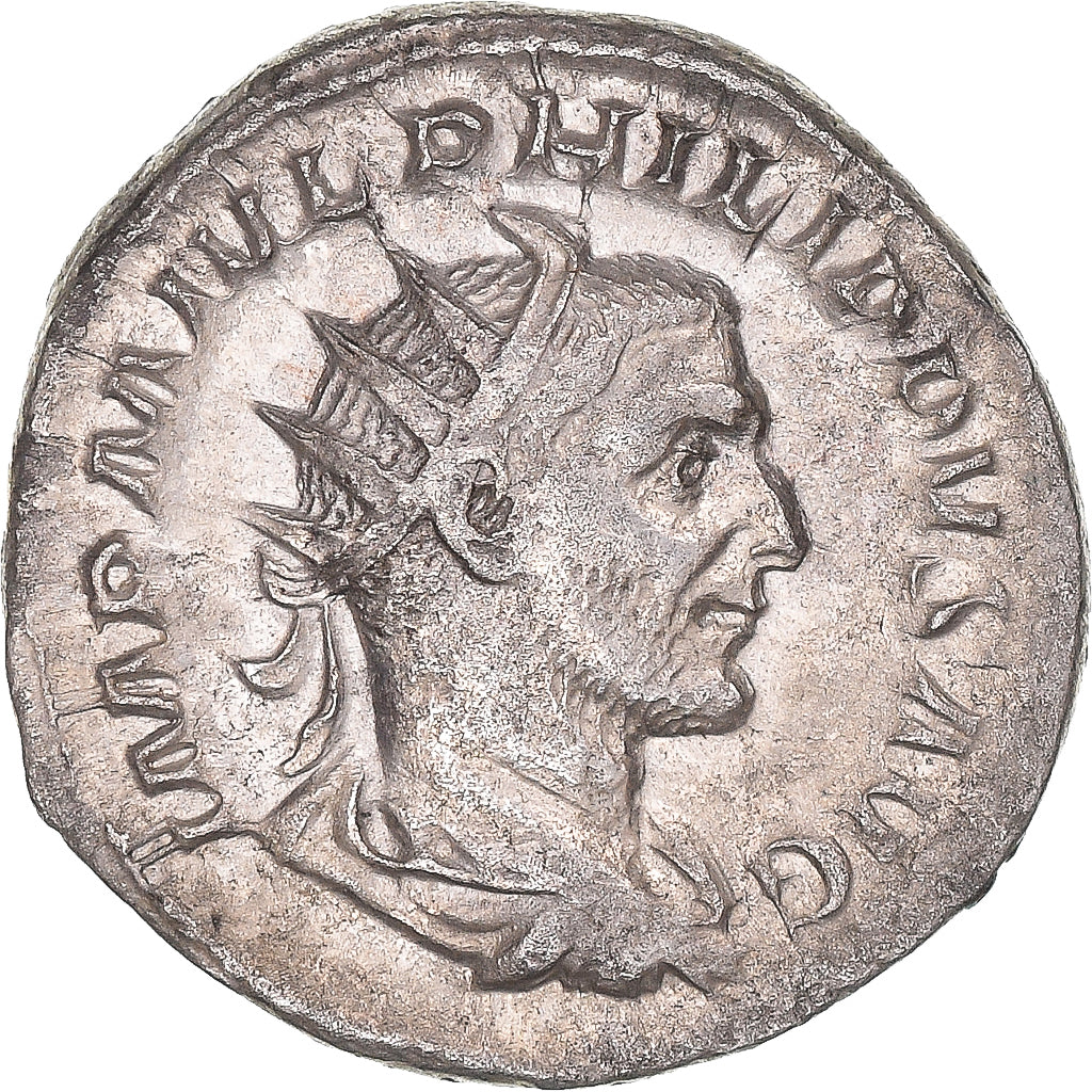 Moeda, Philip I, Antoninianus, 244-249, Rome, AU(55-58), Lingote