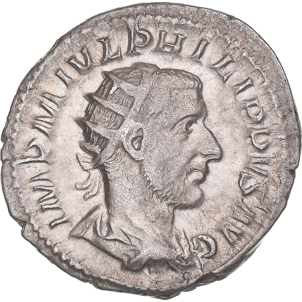 Moneda, Philip I, Antoninianus, 244-249, Rome, EBC, Vellón, Cohen:227