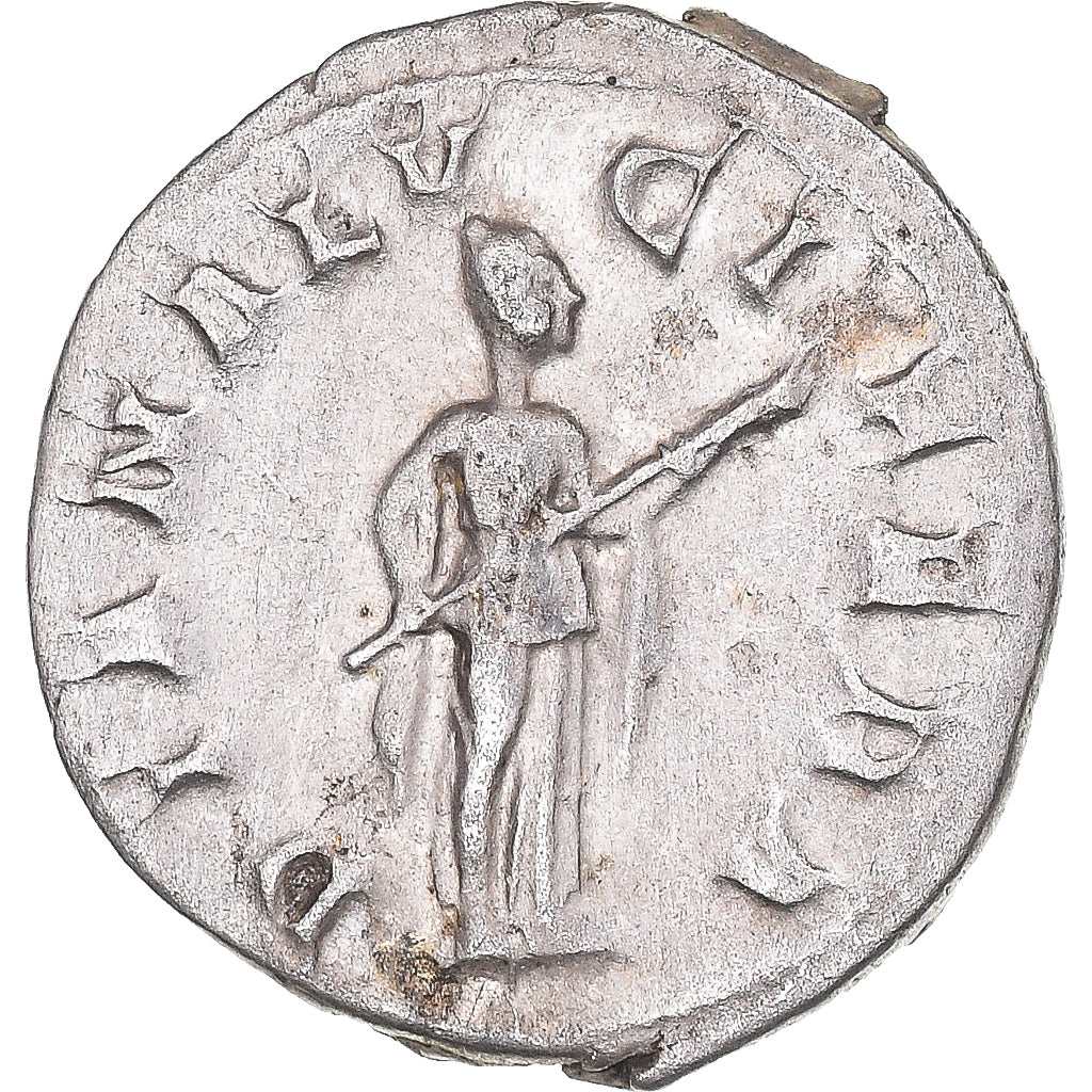 Moneda, Gordian III, Denarius, 238-244, Rome, MBC+, Vellón, Cohen:69