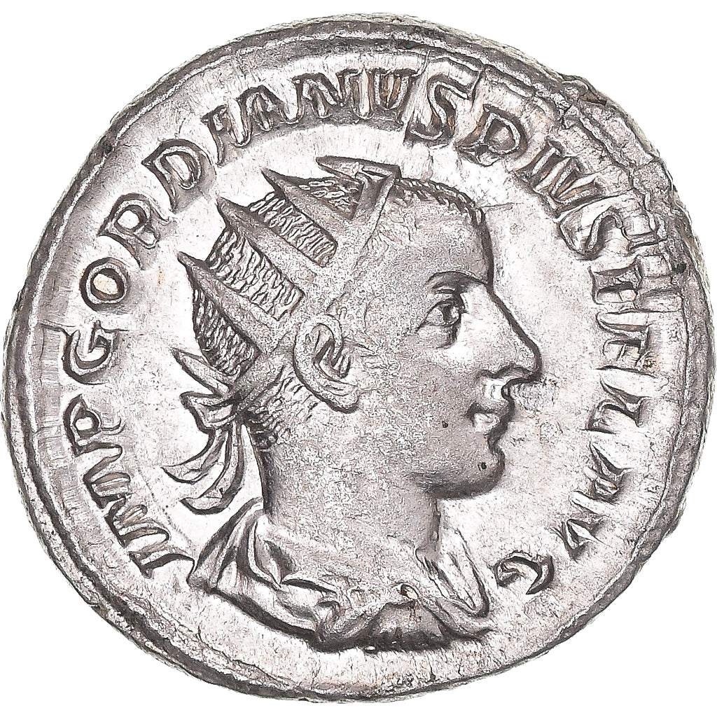 Moneda, Gordian III, Antoninianus, 238-244, Rome, EBC+, Vellón, Cohen:261