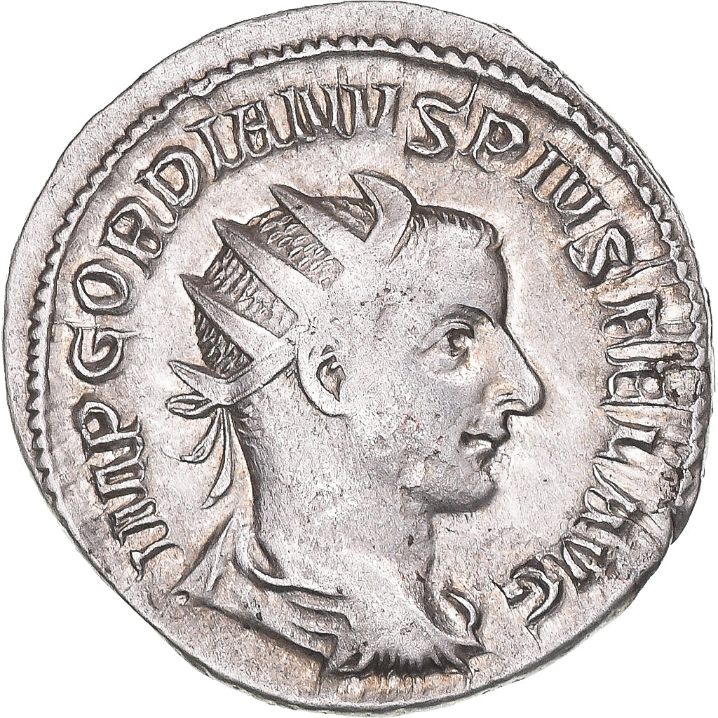 Moneda, Gordian III, Antoninianus, 238-244, Rome, MBC+, Vellón