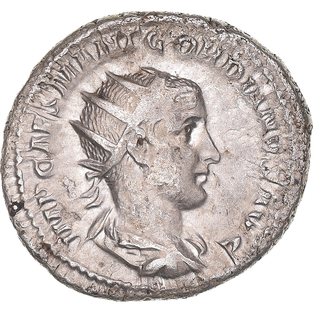 Moneda, Gordian III, Antoninianus, 238-244, Rome, MBC+, Vellón, Cohen:173