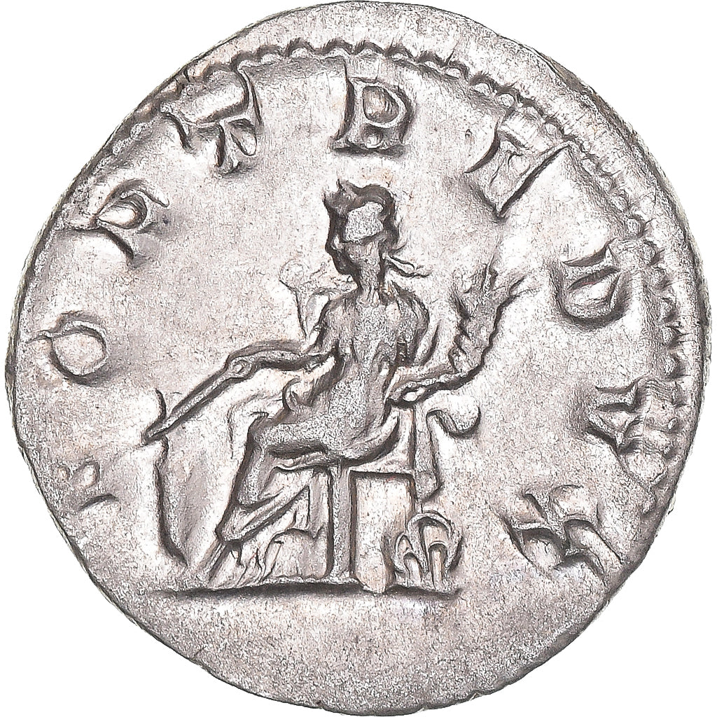 Moneta, Gordian III, Antoninianus, 238-244, Rome, EF(40-45), Bilon, Cohen:98
