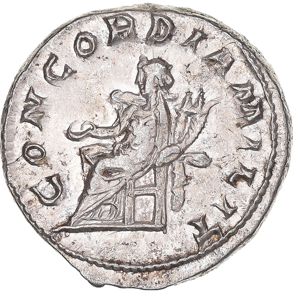 Moneda, Gordian III, Antoninianus, 238-244, Rome, EBC+, Vellón, Cohen:62