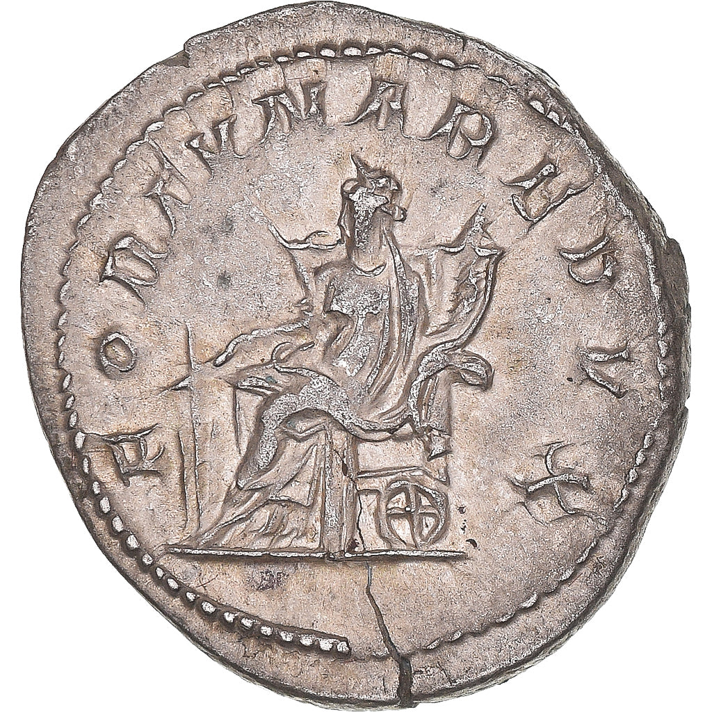 Moneda, Gordian III, Antoninianus, 238-244, Rome, MBC+, Vellón, Cohen:98