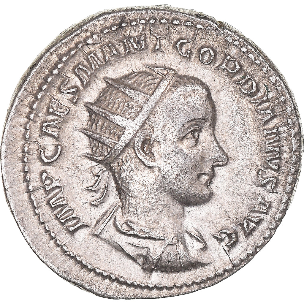 Moneda, Gordian III, Antoninianus, 238-244, Rome, MBC+, Vellón, Cohen:302