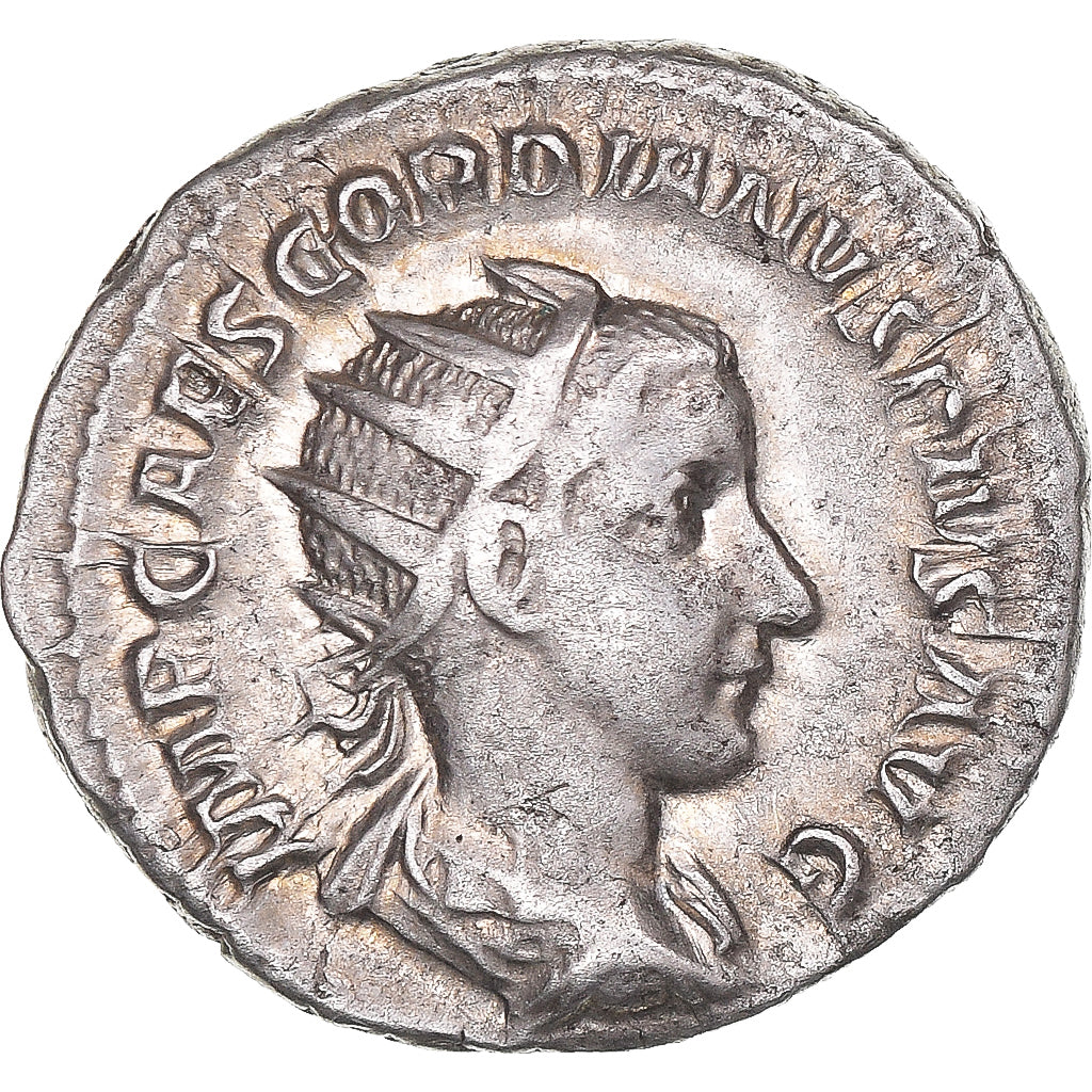 Moneta, Gordian III, Antoninianus, 238-244, Rome, MS(60-62), Bilon, Cohen:17