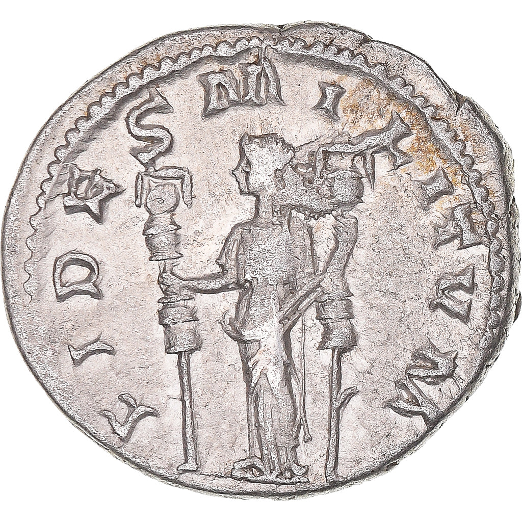 Moneda, Gordian III, Antoninianus, 238-244, Rome, MBC+, Vellón, Cohen:92