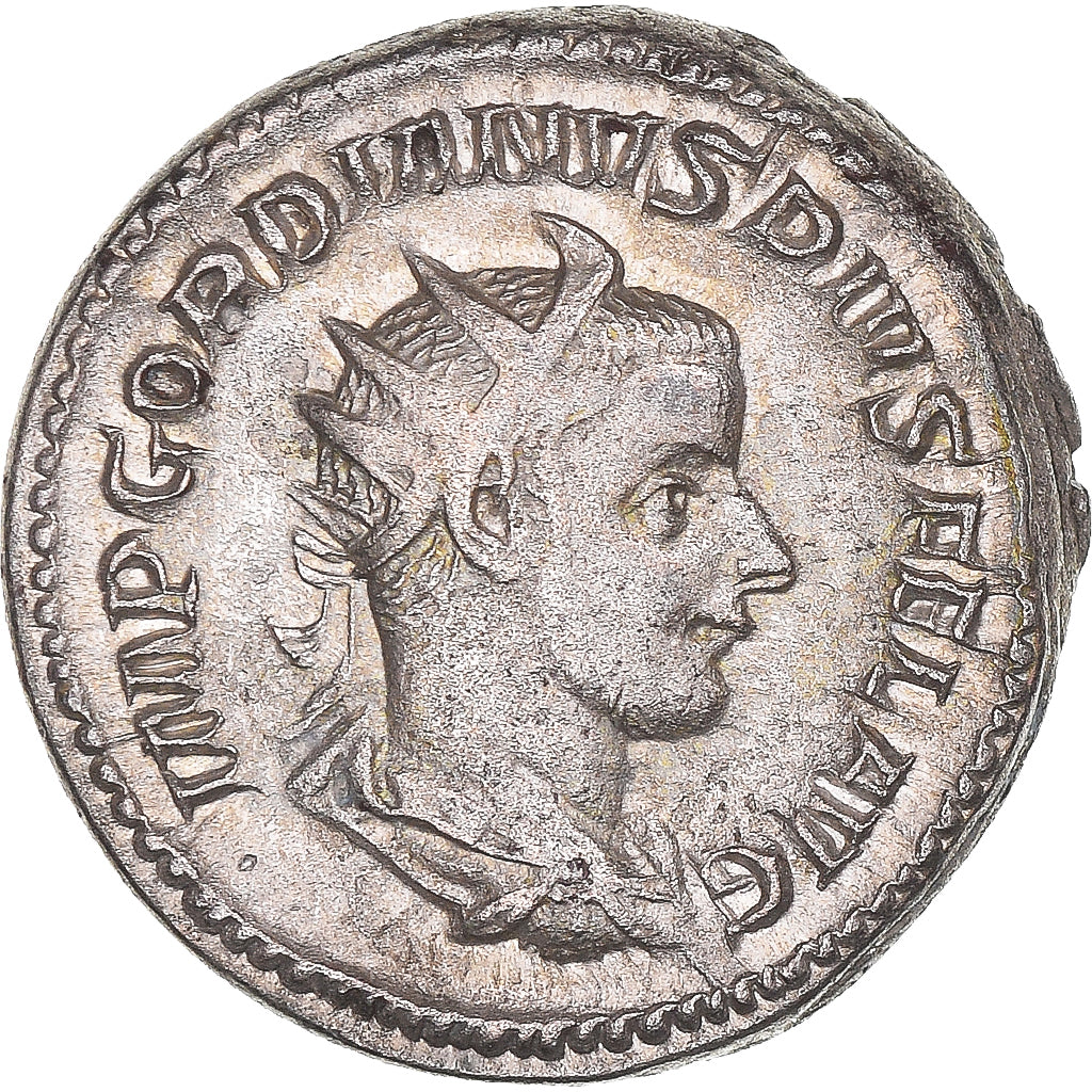 Coin, Gordian III, Antoninianus, 238-244, Rome, AU(55-58), Billon, Cohen:349