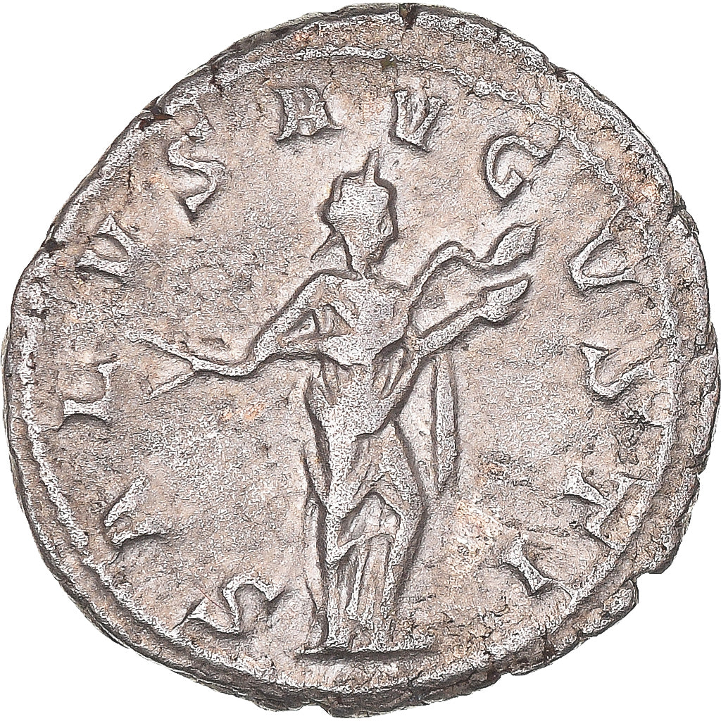 Moneda, Gordian III, Denarius, 238-244, Rome, MBC+, Vellón, Cohen:325