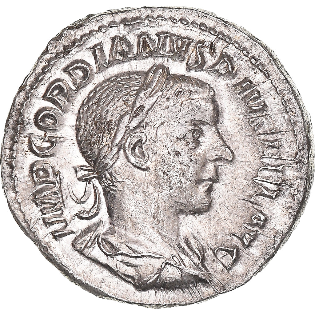 Coin, Gordian III, Denarius, 238-244, Rome, AU(55-58), Billon, Cohen:113