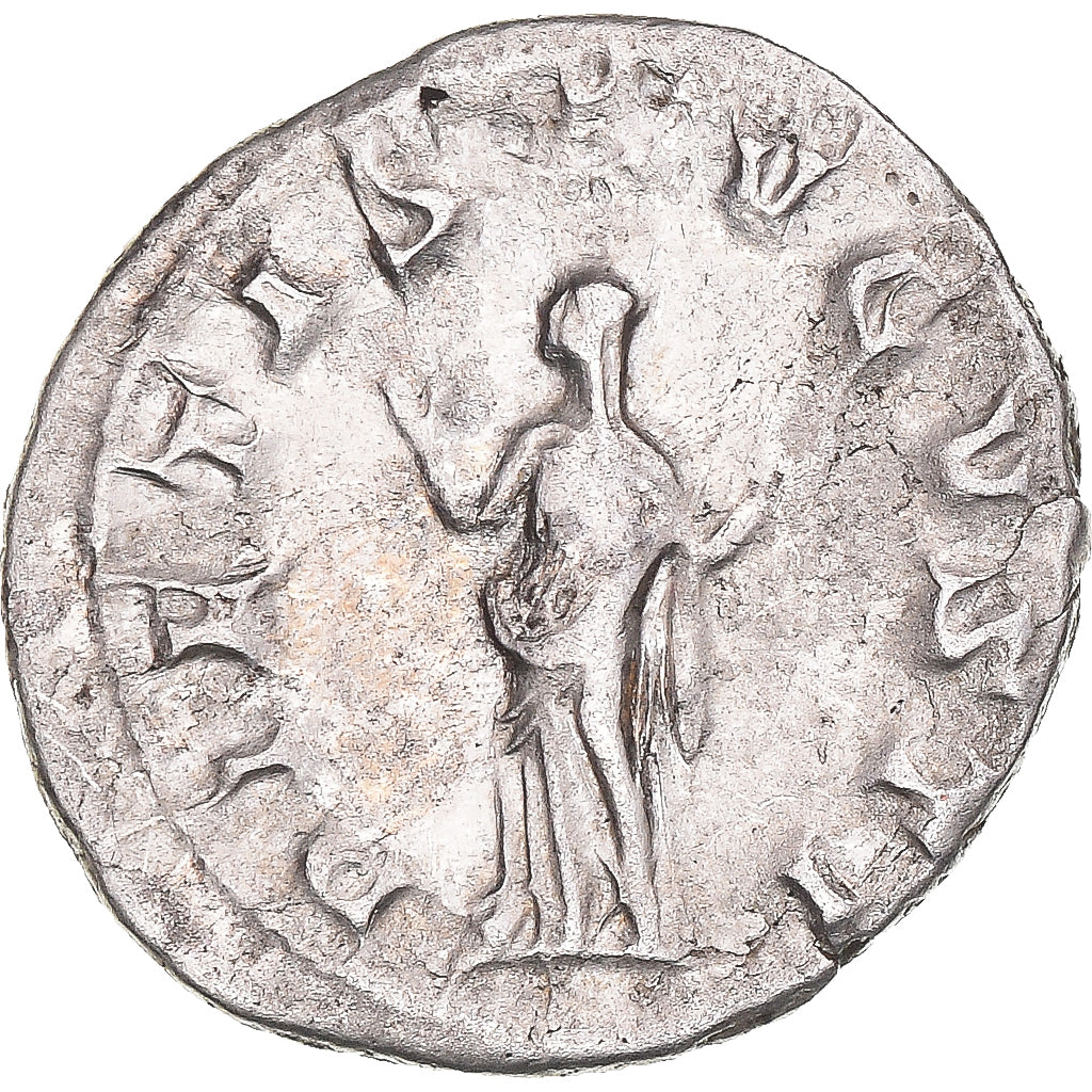 Moneta, Gordian III, Denarius, 238-244, Rome, AU(50-53), Bilon, Cohen:186