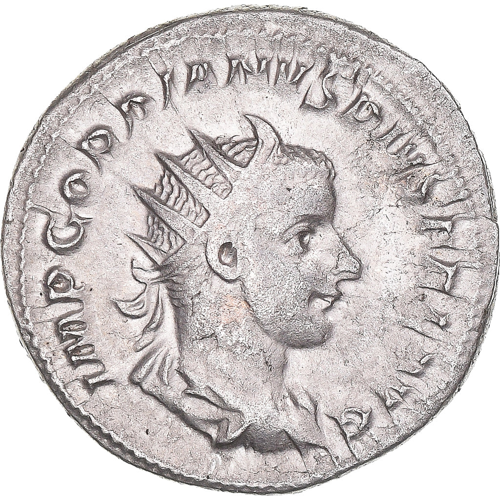 Moneda, Gordian III, Antoninianus, 238-244, Rome, MBC, Vellón, Cohen:160