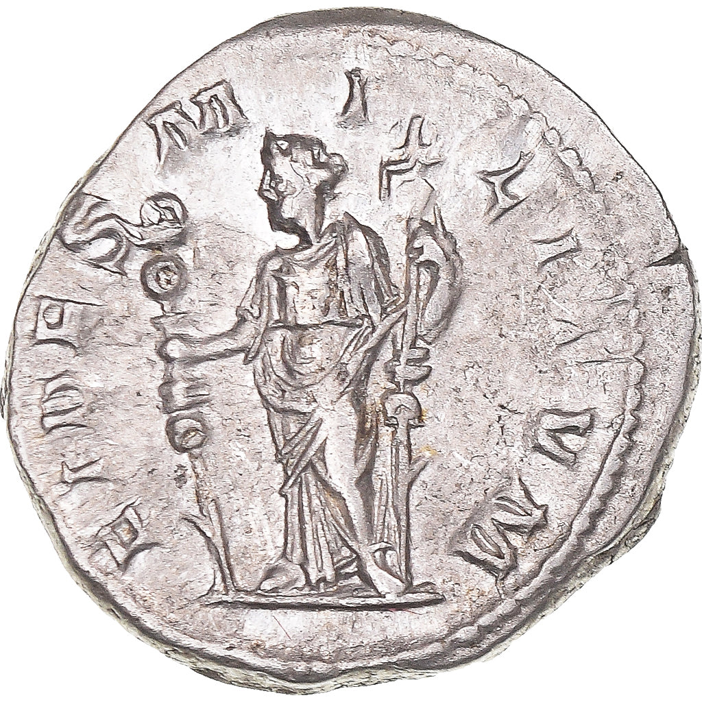 Moneda, Severus Alexander, Denarius, 225, Rome, MBC+, Plata, Cohen:52