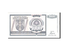 Banknot, Bośnia-Hercegowina, 1000 Dinara, 1992, Undated, KM:137a, UNC(63)
