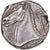 Moneta, Tanit, Tetradrachm, ca. 350-300 BC, Lilybaion, AU(50-53), Srebro