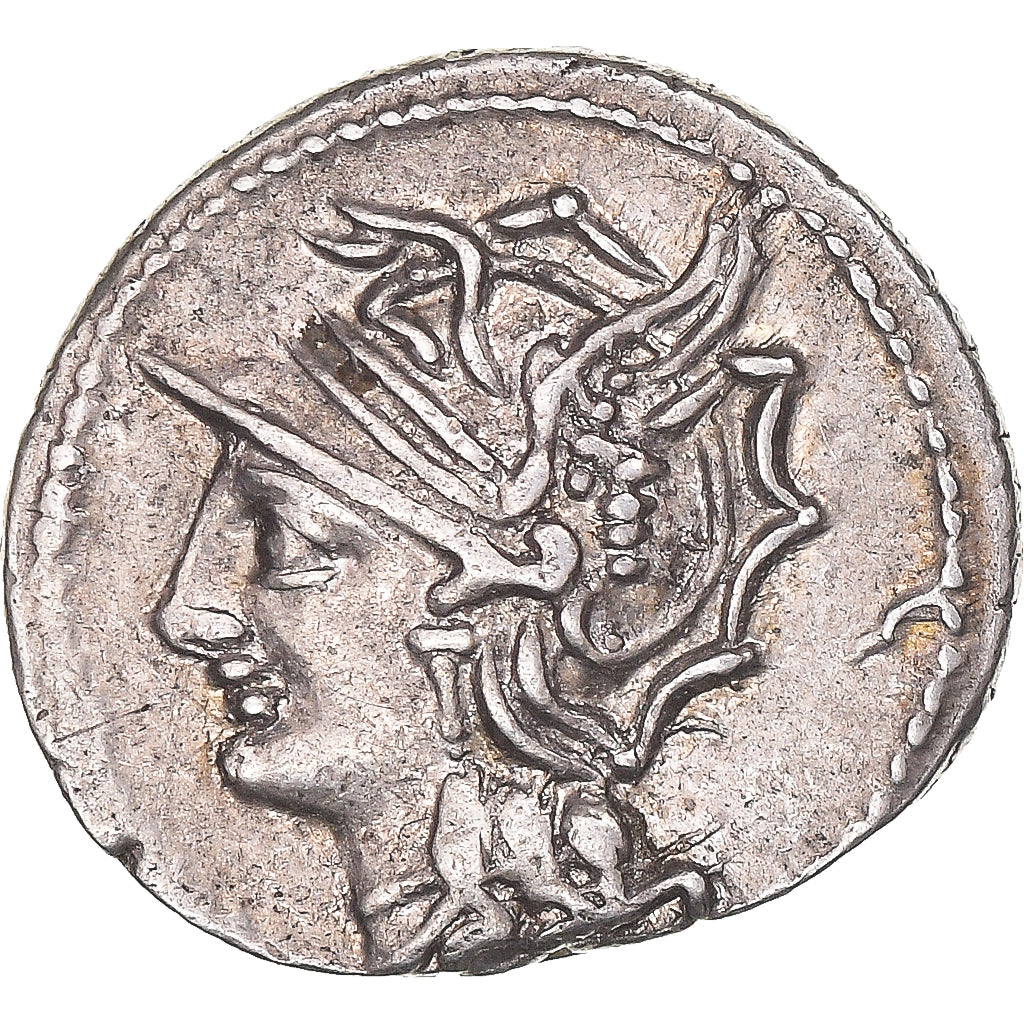 Moneda, Roma, Denarius, 104 BC, Rome, L. Appuleius Saturninus, MBC+, Plata