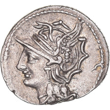 Moneda, Roma, Denarius, 104 BC, Rome, L. Appuleius Saturninus, MBC+, Plata