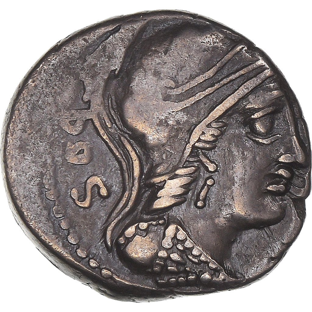 Münze, Rubria, Denarius, 87 BC, Rome, SS, Silber, Crawford:348/2