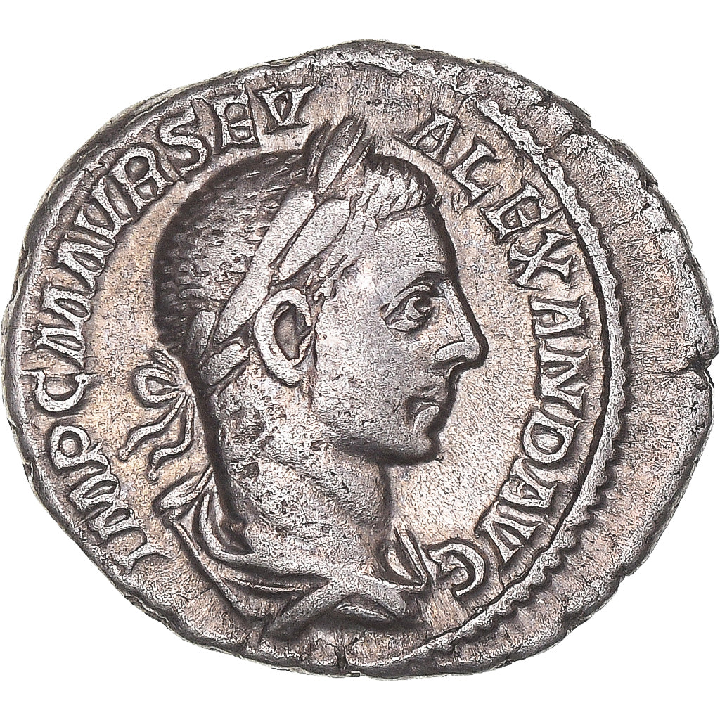 Coin, Severus Alexander, Denarius, 225, Rome, AU(55-58), Silver, Cohen:564