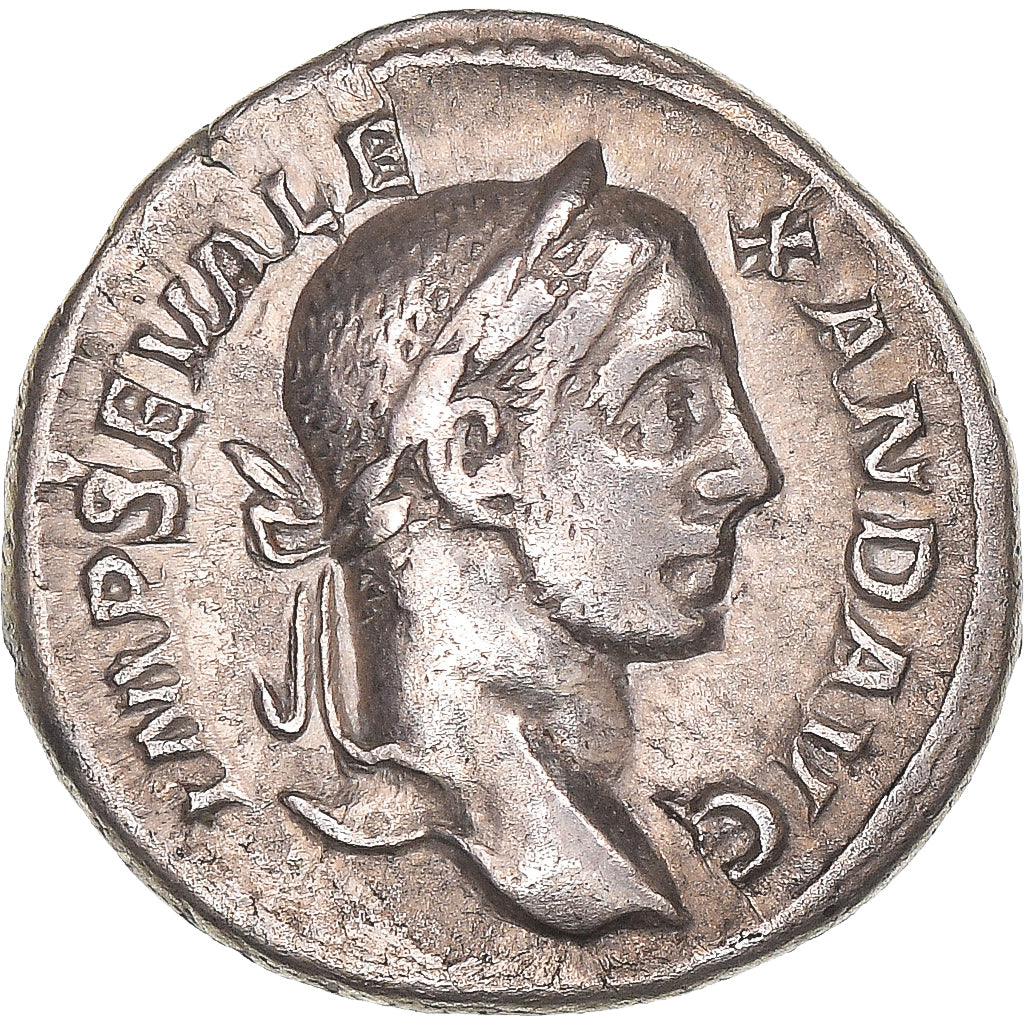 Moneda, Severus Alexander, Denarius, 230, Rome, MBC, Plata, Cohen:401