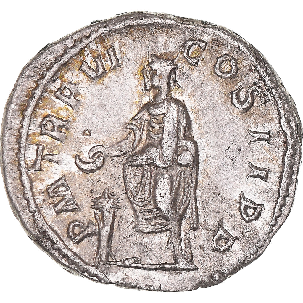 Moneda, Severus Alexander, Denarius, 227, Rome, MBC+, Plata, Cohen:325