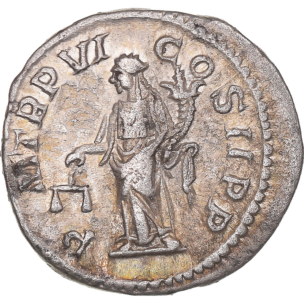 Moneta, Severus Alexander, Denarius, 227, Rome, BB+, Argento, Cohen:312