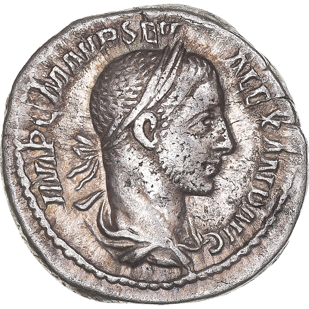 Coin, Severus Alexander, Denarius, 227, Rome, AU(50-53), Silver, Cohen:319