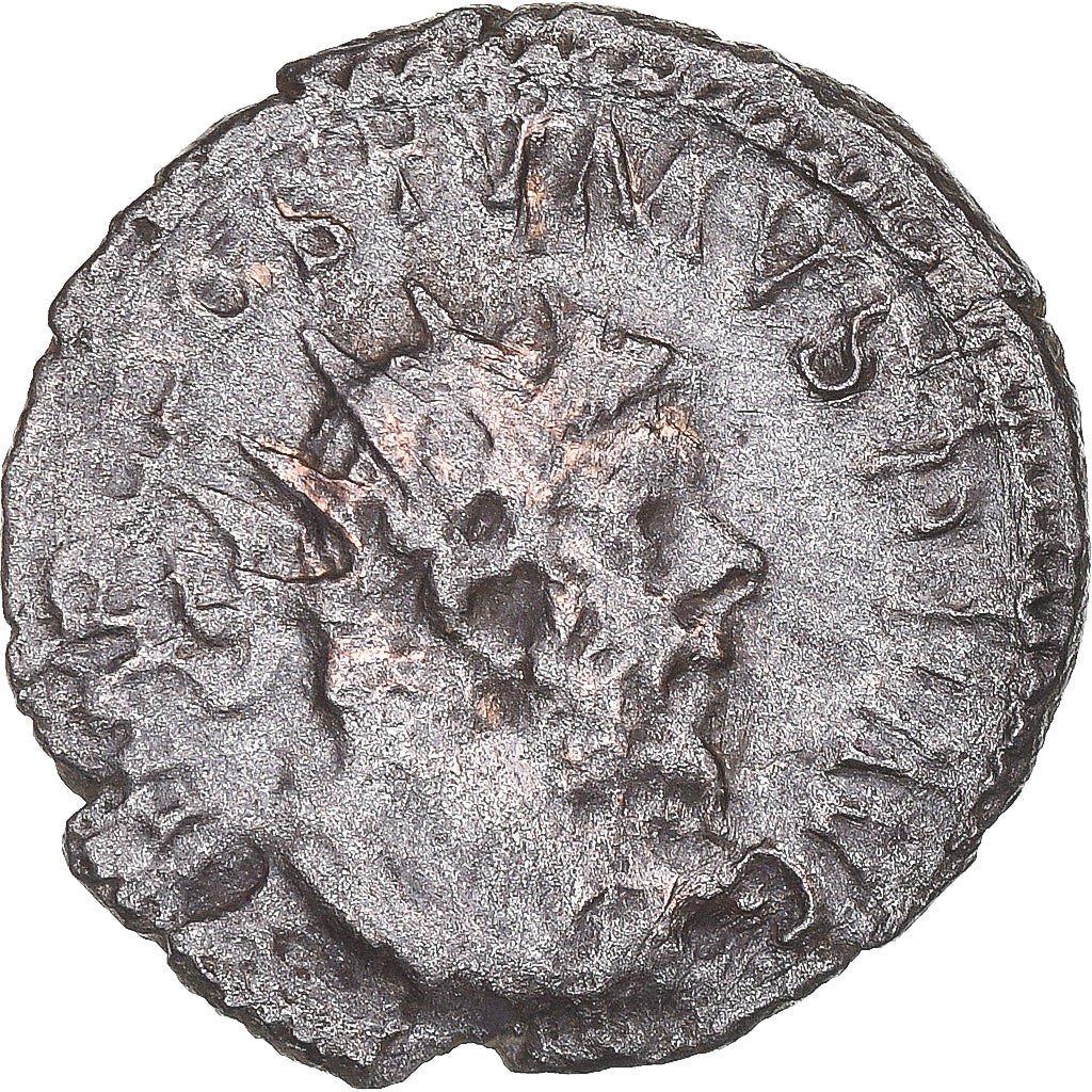 Moneda, Postumus, Antoninianus, 263-265, Trier, BC+, Vellón, Cohen:295