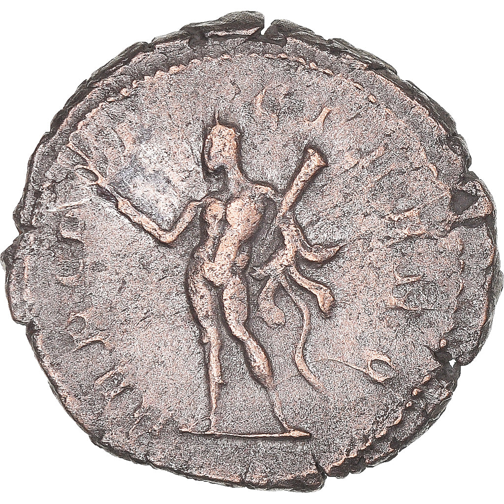 Moneda, Postumus, Antoninianus, 262, Trier, MBC+, Vellón, Cohen:101